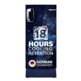 Bosch 187 L, 4 star, Direct-Cool Single Door Refrigerator | 18 Hrs Cooling Retention | 2.5X Faster Cooling | Spacious Multi Box | XL Dry Storage | SuperFreeze (2026 model, CST18B24VI, Sevian Blue)