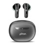 pTron Bassbuds Astra in-Ear TWS Earbuds w/Stereo Sound, 34Hrs Playtime, Stereo Calls, Custom EQ, Mobile App, BTv5.3 Headphones, Touch Control, Voice Assistant, Type C Charging & IPX4 (Black/Green)