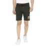 Spykar Men’s Regular Fit Mid Rise Green Casual Shorts