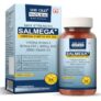 The Old Natural Salmega Omega 3 Fish Oil with Vitamin D3 600 IU – 1590mg High Strength (900mg EPA & 600mg DHA) for Heart, Brain, Joint & Immunity Support – Fish Oil Capsules for Men & Women – 60 Softgels