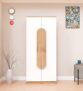 Spyder Craft Leo Two Door Engineering Woo Wardrobe for Clothes, Stylish Cupboard for Bedroom, Multi Utility Design with Multirack Storage, Engineered Wood, Columbian 1 Year Warranty