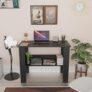 Spyder Craft Genesis Engineering Wood Modern Office Desk Study Table Computer Table for Office Work from Home Kids Study Room Workstation – Black