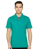 FYLTR Men’s Casual Polo T-Shirt with Contrast Placket (FYLAW23MP-005-Legion Teal-M)