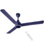 RR Signature NEOAIR 1200mm BLDC Ceiling Fan | 5-Star BEE Rated | Energy Saving up to 60% | Remote Controlled | Low Power Consumption | High Air Delivery | 2 yr Warranty [OXFORD BLUE]