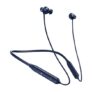 pTron Tangent Rush w/ 50Hrs Playtime, Pristine Sound, Dual-Device Pairing, Bluetooth 5.4 Wireless in-Ear Earphones with Mic, Voice Assistant, Type-C Fast Charging & IPX5 Water Resistant (Ink Blue)