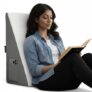 Lifelong Orthopedic Memory Foam Wedge Pillow for Sleeping, Sitting & Acid Reflux Relief | High Resilience Foam | Leg Elevator, Back Support & Pain Relief Pillow for Comfortable Rest (LLWP09)