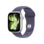 Apple Watch Series 11 GPS 42mm Silver Aluminium Case with Purple Fog Sport Band – M/L