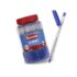 Reynolds VISTA 70 PENS BLUE | Ball Point Pen Set With Comfortable Grip | Pens For Writing | School and Office Stationery | Pens For Students | 0.7 mm Tip Size