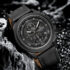 DANIEL HECHTER Model DHM1001 Paris Bercy Collection Modern Multi Functional Square Dial and Silicon Band Analog Watch  – For Men