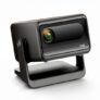 Boat CineHead E1 Smart Projector with Built-in Netflix & Prime Video, 150 ANSI Lumens, Native 720p with 1080p & 4K Support, Vertical Keystone, 3W Speaker, Adjustable Stand (Carbon Black)