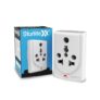 Sturlite Konvert Multiplug| 6-16 Amp| 2-Pin & 3-Pin Socket| Universal AC Travel Adapter| Premium Polycarbonate Body Socket| Compact Converter Plug for Travel, Home & Office Use – Pack of 1