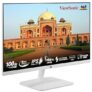 ViewSonic VA2432-H-W 24-inch (60.96 cm) Full HD1080p IPS Monitor |100 Hz |1ms | AMD Free Sync | Slim | Bezel Less | Low Blue Light |Flicker-Free| Tilt | sRGB 104% | HDMI, VGA, Audio Out | White
