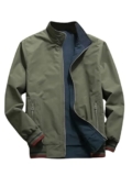 Lymio Jackets || Jacket for men || Lightweight Outwear Jacket (J-6-Green-M)