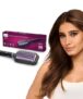 Philips India’s No.1 Hair Styling Brand -Hair Straightener Brush, Naturally Straight in 5 Mins,5X Less Frizz,SilkProtect Keratin Tech,Triple Bristle Fast 50s Heatup,Scalp Protect,For Indian Hair,BHH880