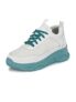 EL PASO White Faux Leather Sneakers Walking Shoes for Women & Girls – 7 UK