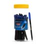 Reynolds AEROSLIM Ball Pen SET – 25 BLUE PENS WITH COMFORTABLE GRIP |BLUE BALL PENS FOR WRITING | PEN FOR STUDENTS & OFFICE STATIONERY | 0.7 mm TIP SIZE