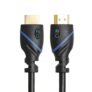 HDMI 1.4V Cable Male to Male Support 3D for Smart LED HDTV, Apple TV, Blu-Ray DVD (12 ft)