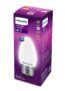 Philips 4-watt Filament Candle LED Bulb | Diffused Candle Bulb for Home & Decoration | Bulb Base: E27, Warm White | Pack of 1