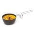 Bergner Ivory Black Granite Non-Stick 4 Pcs Cookware Set – 24cm (2.5L) Kadai with Glass Lid, 24cm Frypan, 28cm Dosa Tawa, Forged Aluminium, Soft Touch Handle, PFOA Free, Induction and Gas Stove Ready