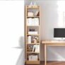 MATTERHORN 7 Tier Bookshelf Free Standing, Display Floor Standing Shelf for Books, Organizer, for Bedroom Home Office Living Room (DIY, 180 x 33 x 24cm, MOBS-91104Vary) (Caramel Beige)