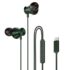 ZEBRONICS Type-C Wired Earphones, in-Line MIC, Deep Bass, 1.2m Cable, 10mm Neodymium Driver, Light Weight, in-Ear Design, Compatible with Mobile, Tablet, Laptop (Black + Gold)
