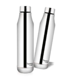 Crystal Silk Stainless Steel Water Bottle -1000 ml (Pack of 1)