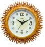 Matiz Analog 30 cm X 30 cm Wall Clock | Brown | with Glass | Standard| 327 Light Brown