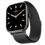 Fire-Boltt Ninja Call Pro Max Ultra Bluetooth Calling Smart Watch, 2.01”HD Display, AI Outfit Watch Face, 2 Looks in 1 Watch, Extra Straps at ₹99, 120+ Sports Modes, Smartwatch for Men & Women (Black)
