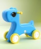 Lifelong Cuppy Horse Rideon for Kids 1+ Yrs|Sturdy, Round Edges Push Ride|Safe & Durable, Load Capacity 35kg|Indoor & Outdoor Play Toy Vehicle for Boys & Girls (LLCHR03)