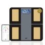 ANT Zigma Smart Digital Weighing Scale for Body Weight | Bluetooth App Enabled | BMI Monitor | 12 Metrics | Large Display | 30 Months Warranty | Battery Included – Black