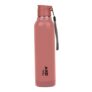 Flair Oxy Steel 900 | 650 ml, Pink, Hot & Cold | Leak Proof | Wide Mouth & Easy to Open | Insulated Inner Steel Outer Plastic Water Bottle | Travel-Friendly | Perfect for Daily Use