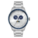 TIMEX Silver-Tone Round Dial Analog Men’s Watch – TWEG28505