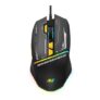 Ant Ghost 50 RGB Gaming Mouse with12800 DPI Wired Optical Gamer Mouse with 8 Programmable Buttons & Software Support DIY Key Binding Fast Fire Button 1KHz Polling Rate – Black