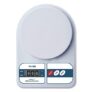 beatXP Kitchen Scale Multipurpose Portable Electronic Digital Weighing Scale | Weight Machine With Back Light LCD Display | White | 10 Kg | 2 Year Warranty