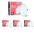 LUX VENUS Men’s Solid Cotton Trunk | Soft Breathable Cotton Underwear | Comfortable Regular Fit | Everyday Innerwear (Pack of 3) Assorted