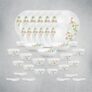 La Opala Opal Glass Crockery | for Family of 6 | Dinner Set 35 pcs Rose Garden | Plates & Bowls for Dining | Microwave Safe | 100% Vegetarian | Extra Strong | Extra Light & White