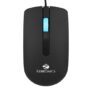 ZEBRONICS Juggle Wired Optical Mouse with 3 Buttons, High Precision, 1200 DPI, Works on Most Surfaces, USB Interface, 1m Cable Length