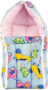 BUMTUM 0-6 Months New Born Baby, Unisex Cotton Carry Bag/Sleeping Bag Sleeping Bag(Blue)