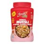 Kwality Muesli Crunchy Almonds, Raisins & Honey 900g | 87% Multi Grains| Natural Source of Vitamin & Iron, High in Protein & Fiber, Low Fat & Cholesterol-Free