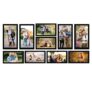 Amazon Brand – Solimo Collage Set of 10 Photo Frames ( 6 X 10 Inch – 10), Black