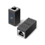 C & E RJ45 Coupler Ethernet Extender, in-Line Coupler Female to Female Cat6e/Cat6/Cat5e Ethernet Cable Extender Adapter Female to Female, rj45 Extender (5pcs, Black)