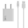 Boat 22.5W Fast Charger for Samsung, Xiaomi & Android Users with Overheat/Overcharge Protection & Auto Detection with Type A to Type C Support (White)