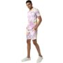 Campus Sutra Men’s Multicolour Printed Regular Fit Co-Ords Set for Casual Wear | Cotton Blend Fabric | Stretchable | Clothing Set Crafted with Comfort Fit & High Performance for Everyday Wear