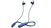 EKKO Unplug N05 Neckband Earphones with 50 Hours Playback Time, 10 mm Driver Size, Bluetooth V5.2, Quick Charging, IPX4 Protection, SIRI & Google Assistant (Blue)