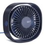Small Desktop Fan Quiet USB Air Circulator Fan with Anti-Slip Pad, Perfect Cooling for Office, Dorm,Camp,Laptop,Library