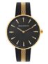 French Connection Stainless Steel Analog Black Dial Women’s Watch-Fcl22-B, Band_Silver