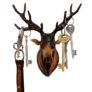 NB Crafted Wall Hanging Deer Head showpieces for Home, Living Room, Balcony, Hotel, Restaurants Decoration and Wall Mounted – Home Decors Item (Pack of 1)