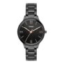 TIMEX Analog Watch for Women with Black Round Dial & Black Stainless Steel Bracelet Band Water Resistant Women’s Wrist Watches – TWTL12112