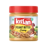 Kissan Creamy Peanut Butter | High Protein | With Perfectly Roasted Peanuts | Naturally Gluten Free|| 350 g