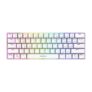 Gamdias RGB Wired Mechanical Keyboard | Hermes E3 RGB White Keyboard | N-Key Rollover & Anti-Ghosting Functionality | 16.8 Million RGB Backlighting | USB-A